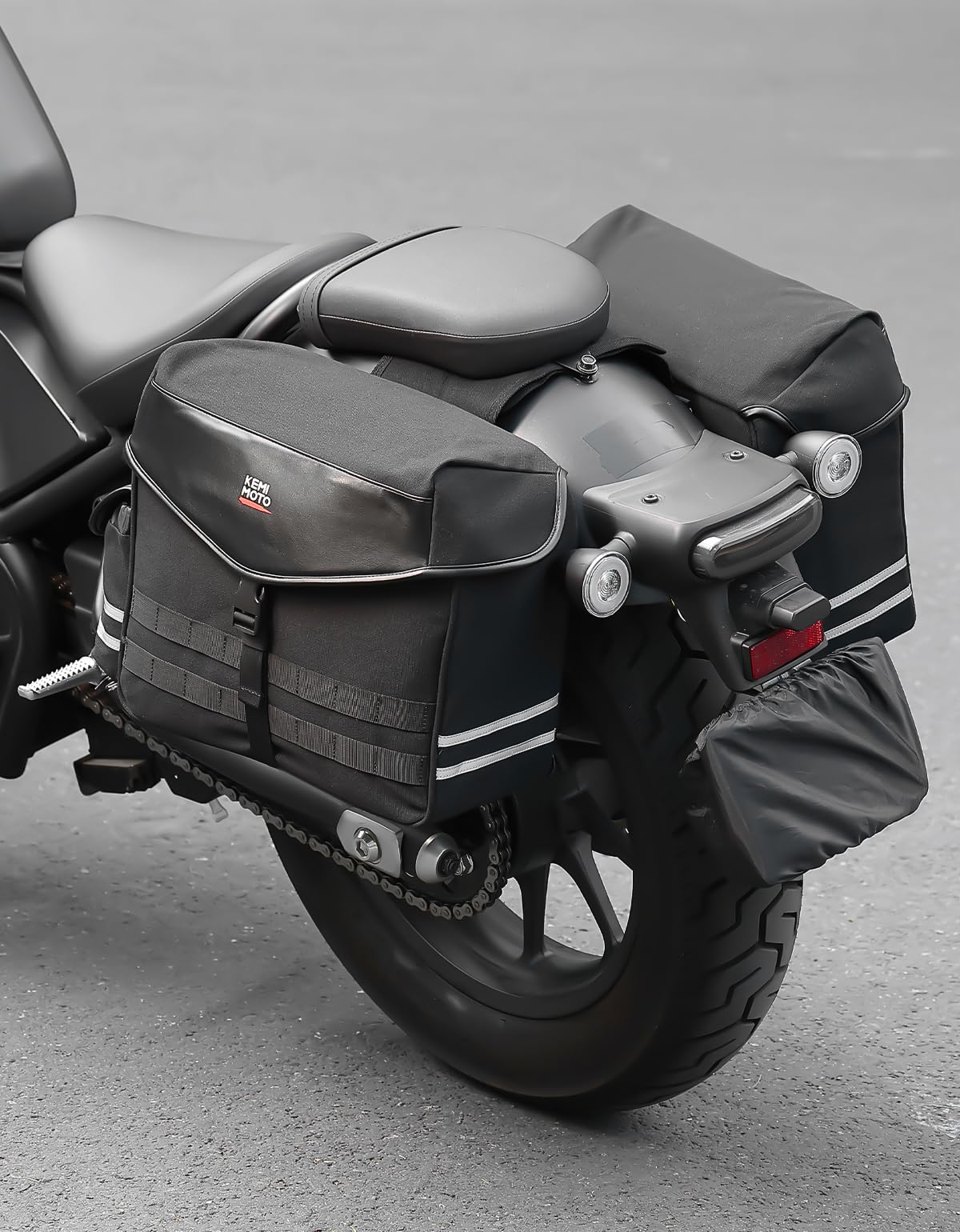 Amazon | KEMIMOTO バイク サイドバッグ 左右セット サドルバック 30L